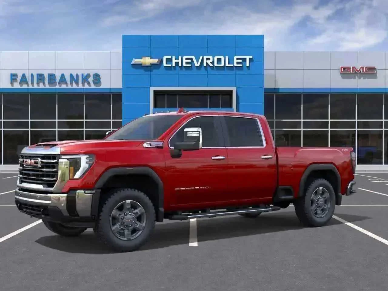 New 2026 Volcanic Red Tintcoat GMC SLT image 10