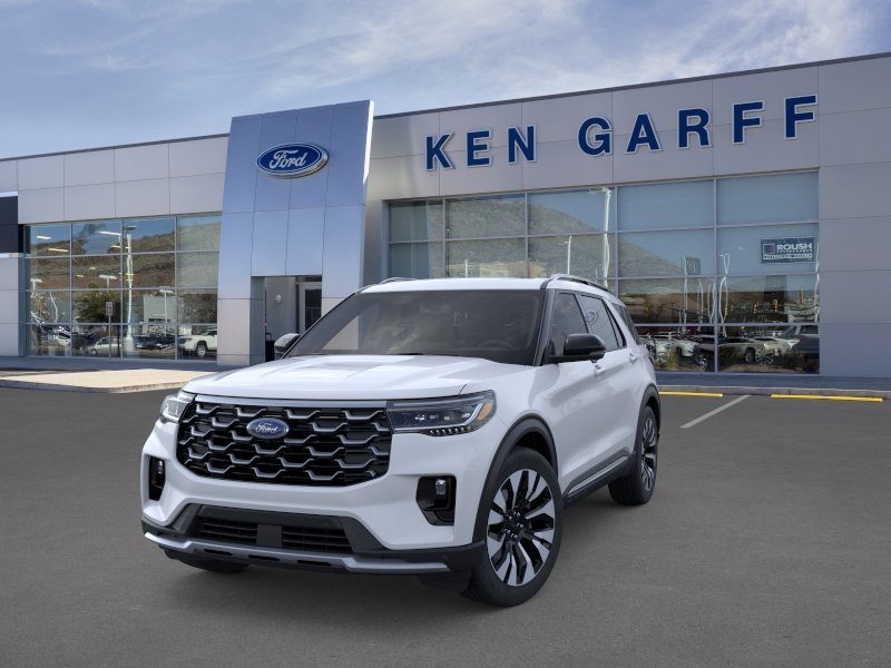 New 2026 Space White Metallic Ford Platinum image 2