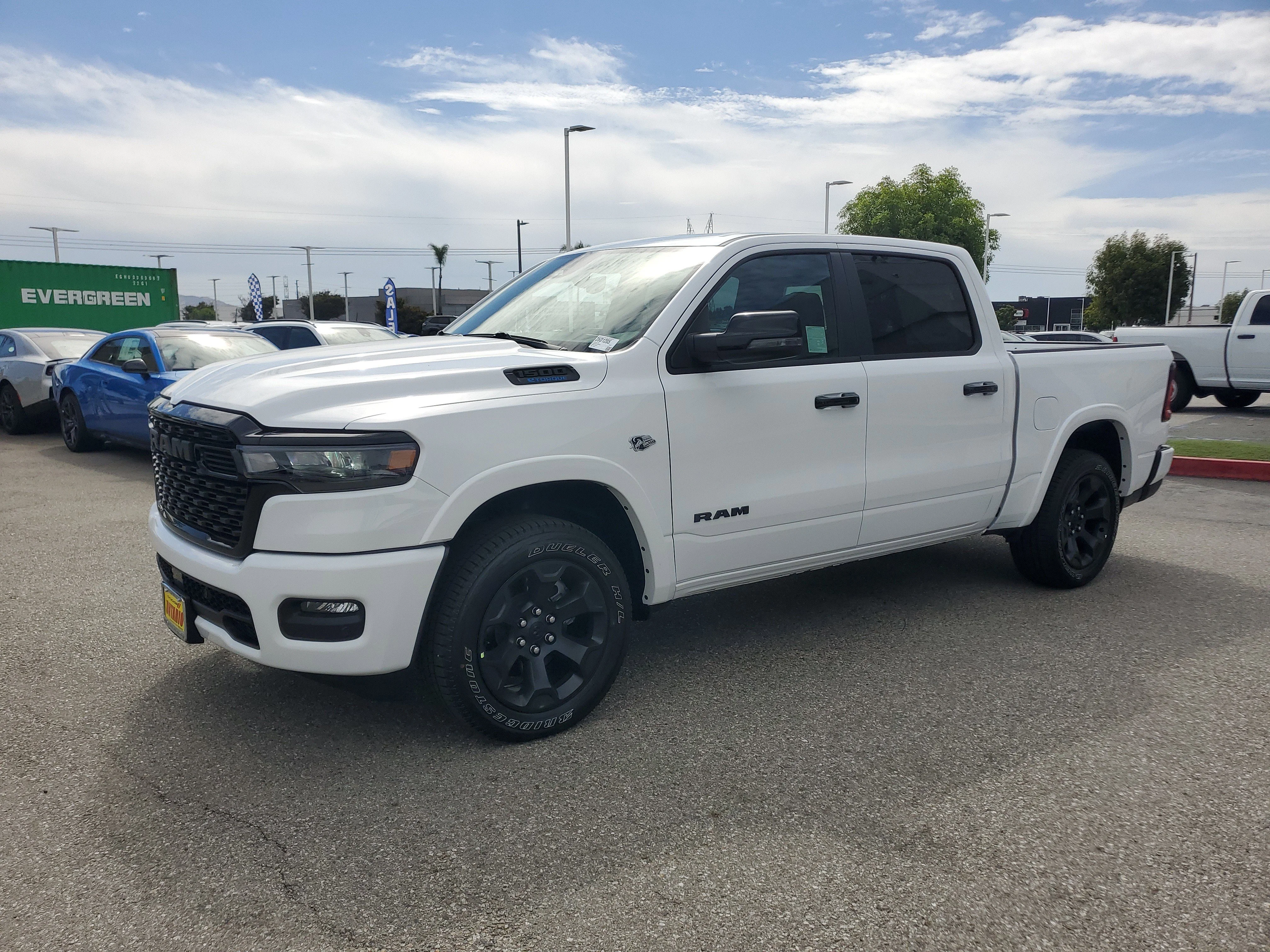 New 2026 Bright White Clear-Coat Exterior Paint RAM Big Horn/Lone Star image 8