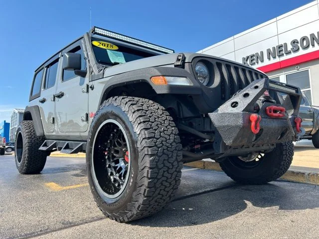 Used 2018 Gray Jeep Unlimited Sport S image 21