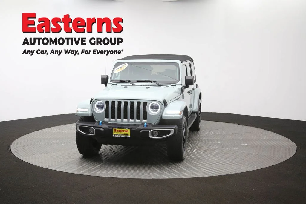 Used 2023 Gray Jeep Sahara 4xe image 53