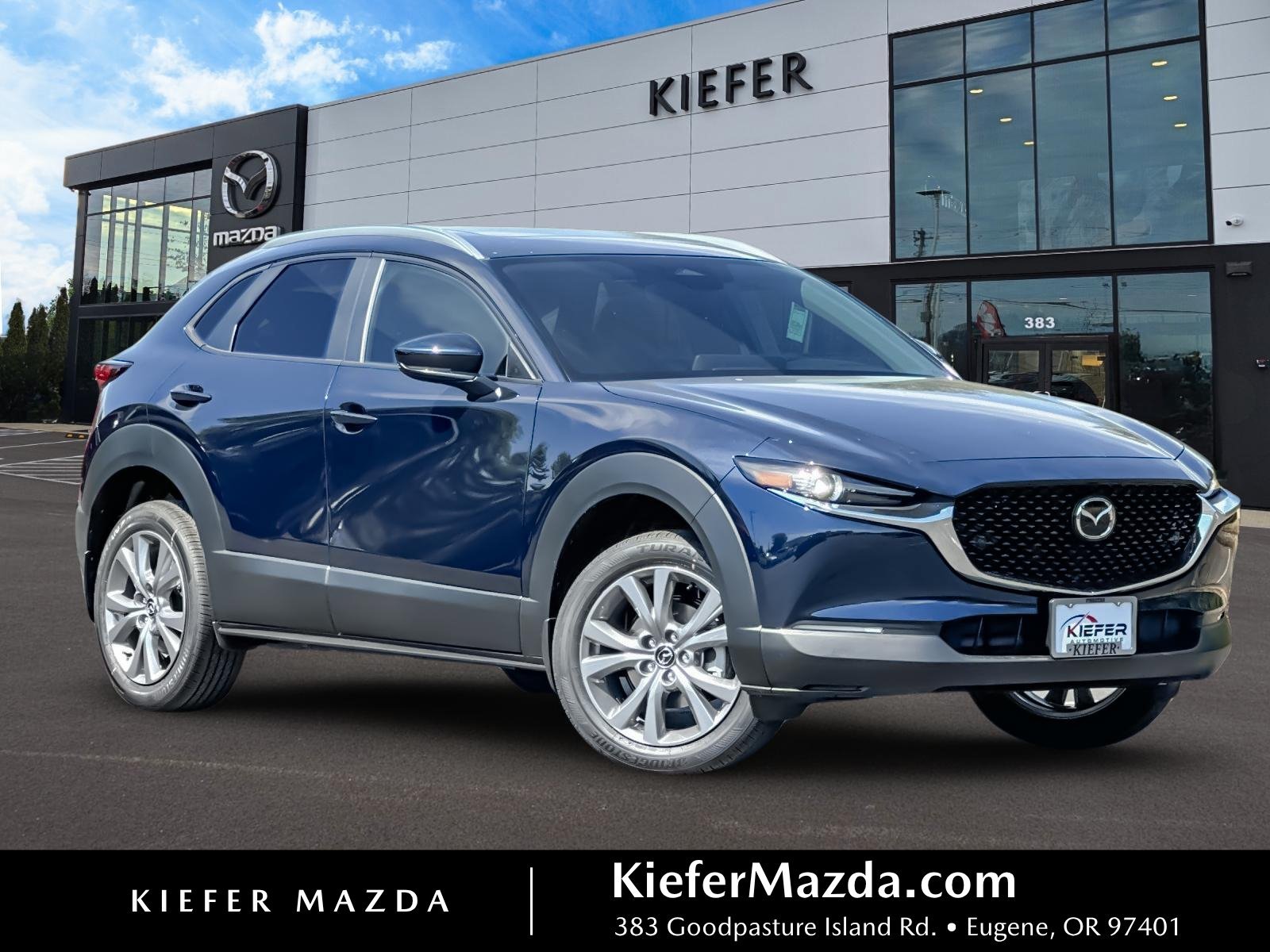 New 2026 Deep Crystal Blue Mica Mazda 2.5 S Preferred AWD image 1