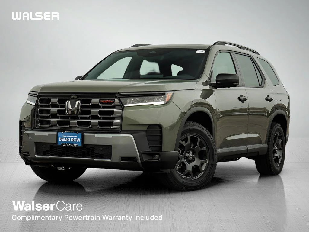 New 2026 Ash Green Metallic Honda TrailSport image 1