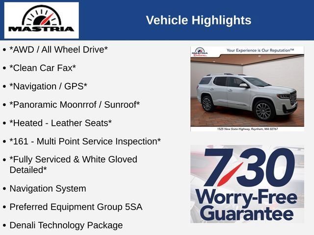 Used 2023 White Frost Tricoat GMC Denali image 13