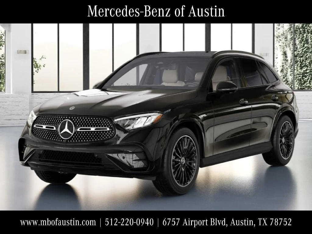 New 2027 Black Mercedes-Benz GLC 300 image 1