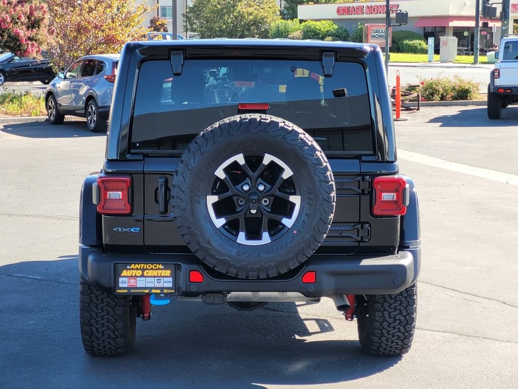 Used 2024 Black Jeep Rubicon 4xe image 5