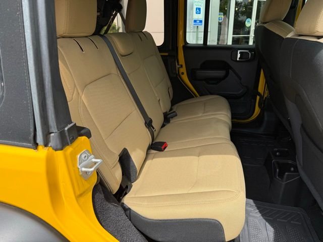 Used 2021 Yellow Jeep Unlimited Willys image 23