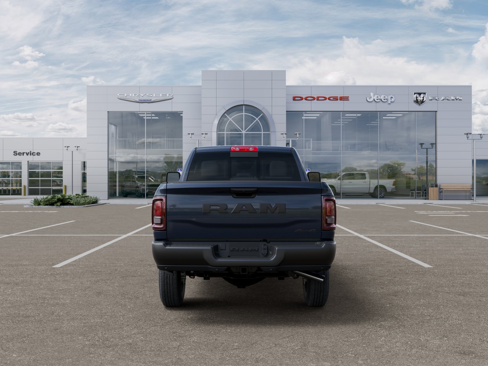 New 2026 Forged Blue Metallic Exterior Paint RAM  image 7
