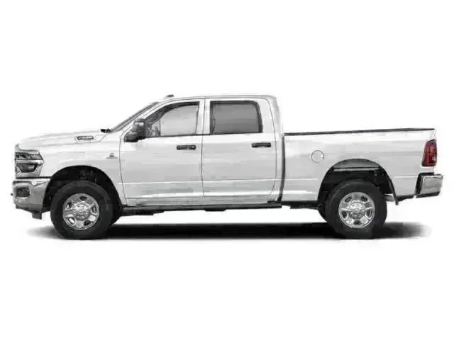 New 2026 Bright White Clear-Coat Exterior Paint RAM Black Express image 3