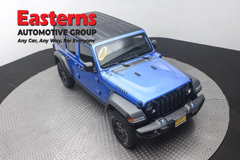 Used 2023 Blue Jeep Willys 4xe image 3