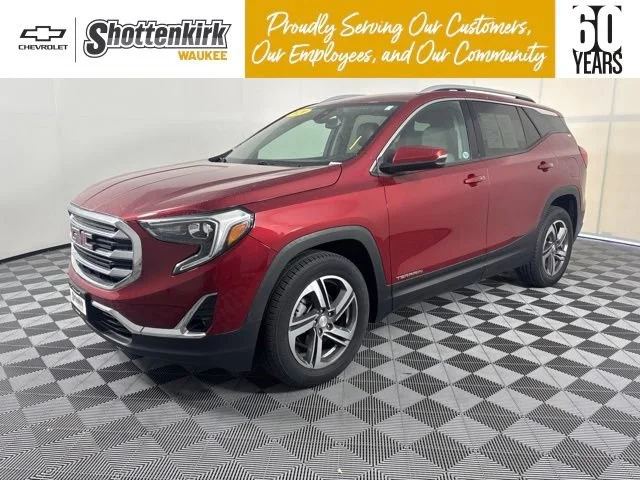 Used 2020 Red Quartz Tintcoat GMC SLT image 32