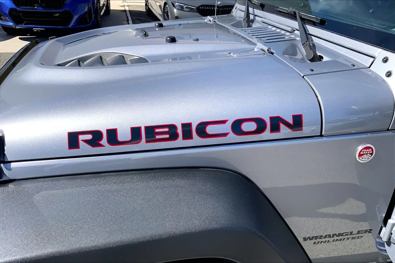 Used 2015 Billet Silver Metallic Clearcoat Jeep Rubicon Hard Rock image 9