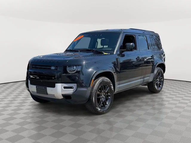 Used 2025 Santorini Black Metallic Land Rover 110 P300 image 3