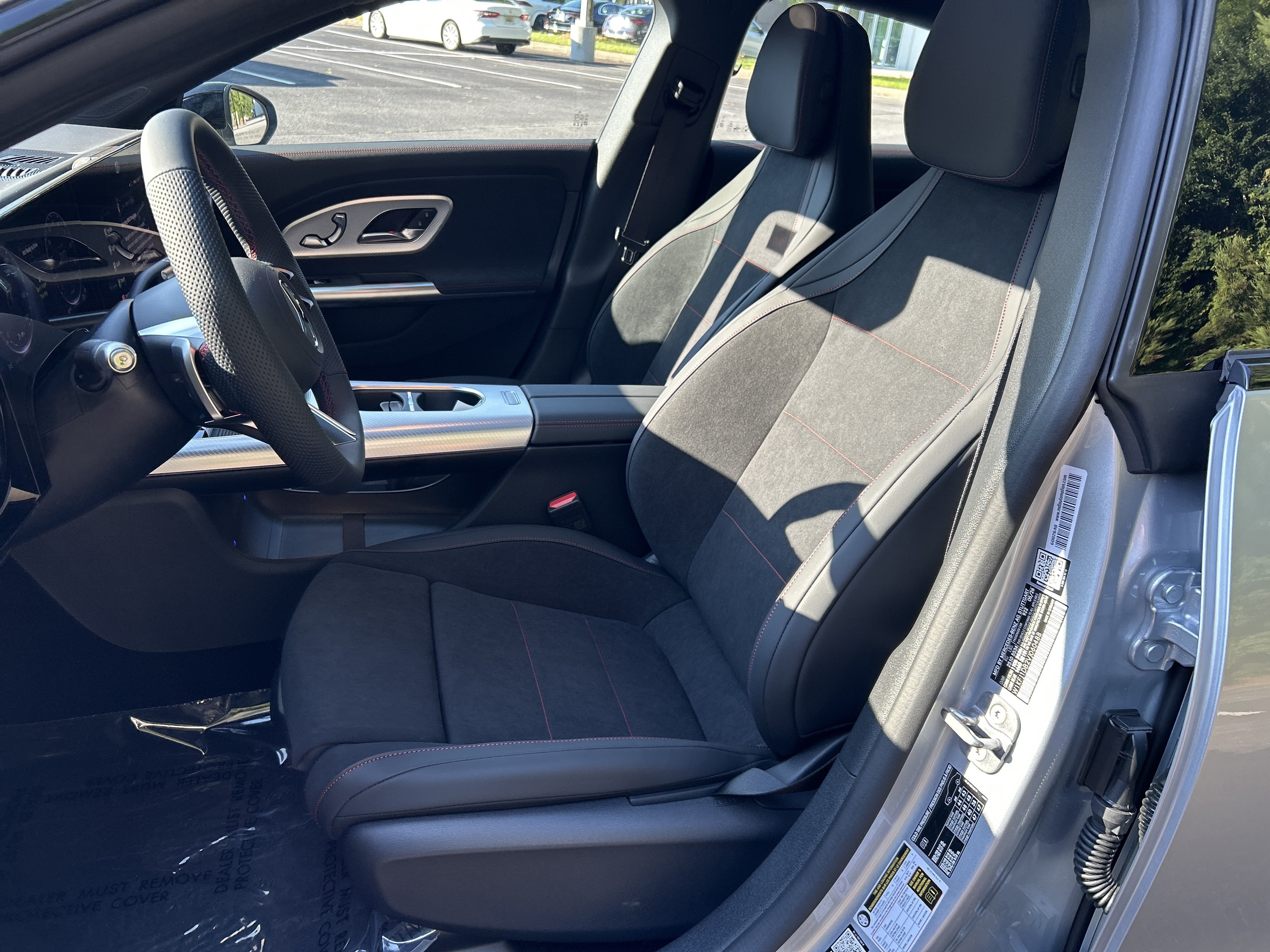 New 2027 Cirrus Silver Metallic Mercedes-Benz CLA 250+ Electric Sedan image 18