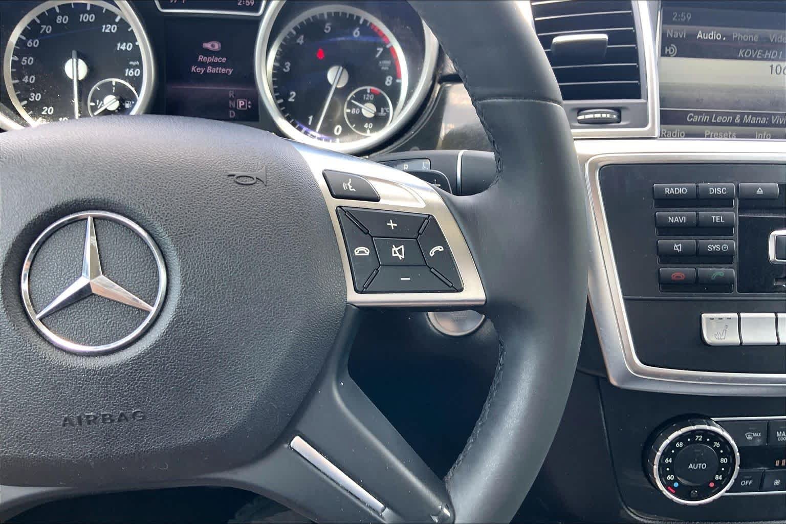 Used 2015 Iridium Silver Metallic Mercedes-Benz ML 350 image 24