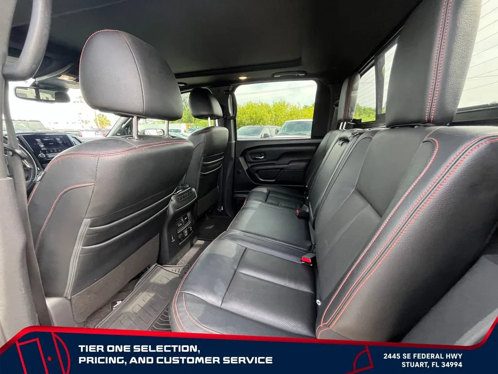 Used 2021 White Nissan Crew Cab PRO-4X 4x4 image 12