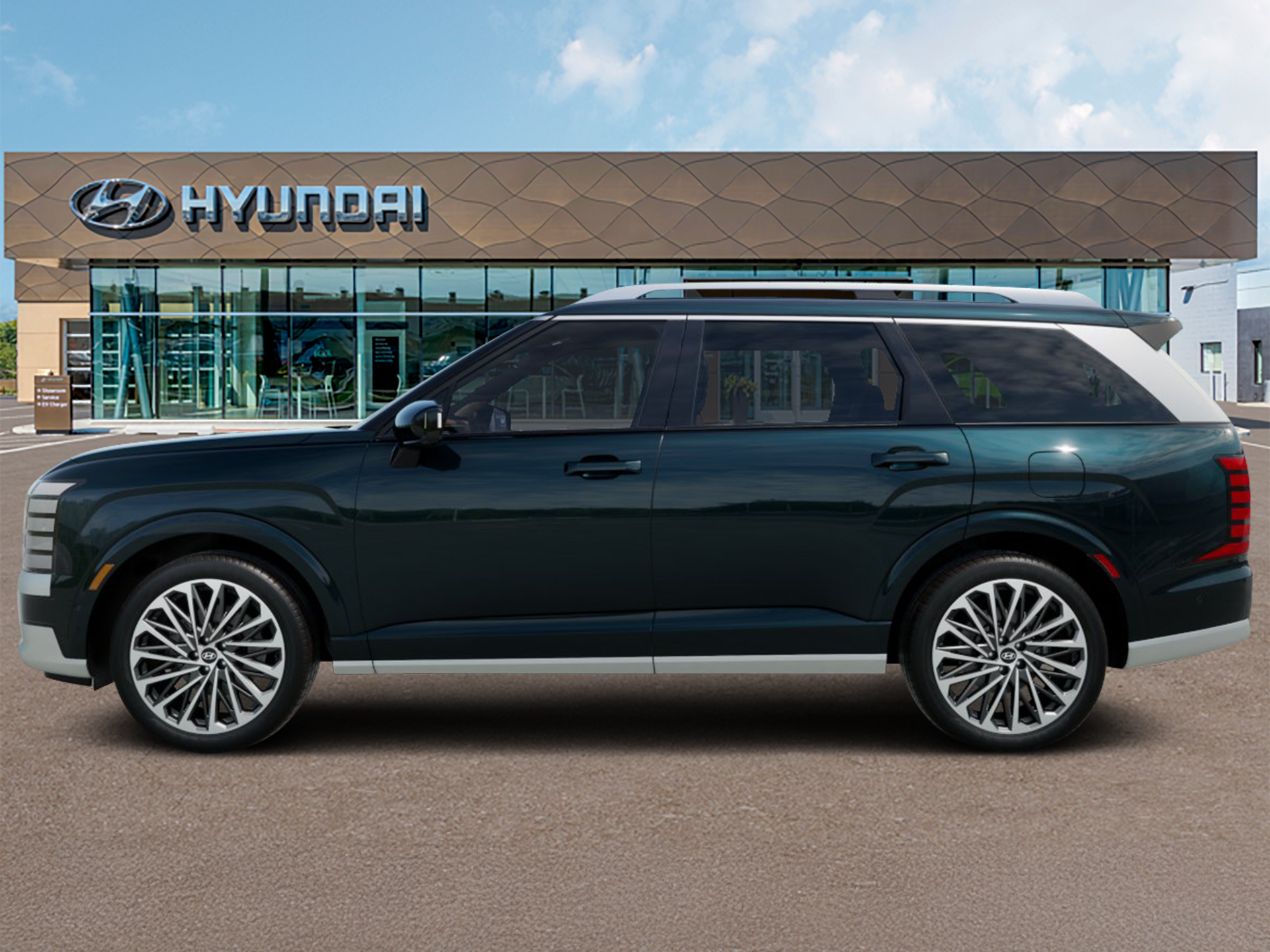 New 2027 Robust Emerald Pearl Hyundai Calligraphy FWD image 3