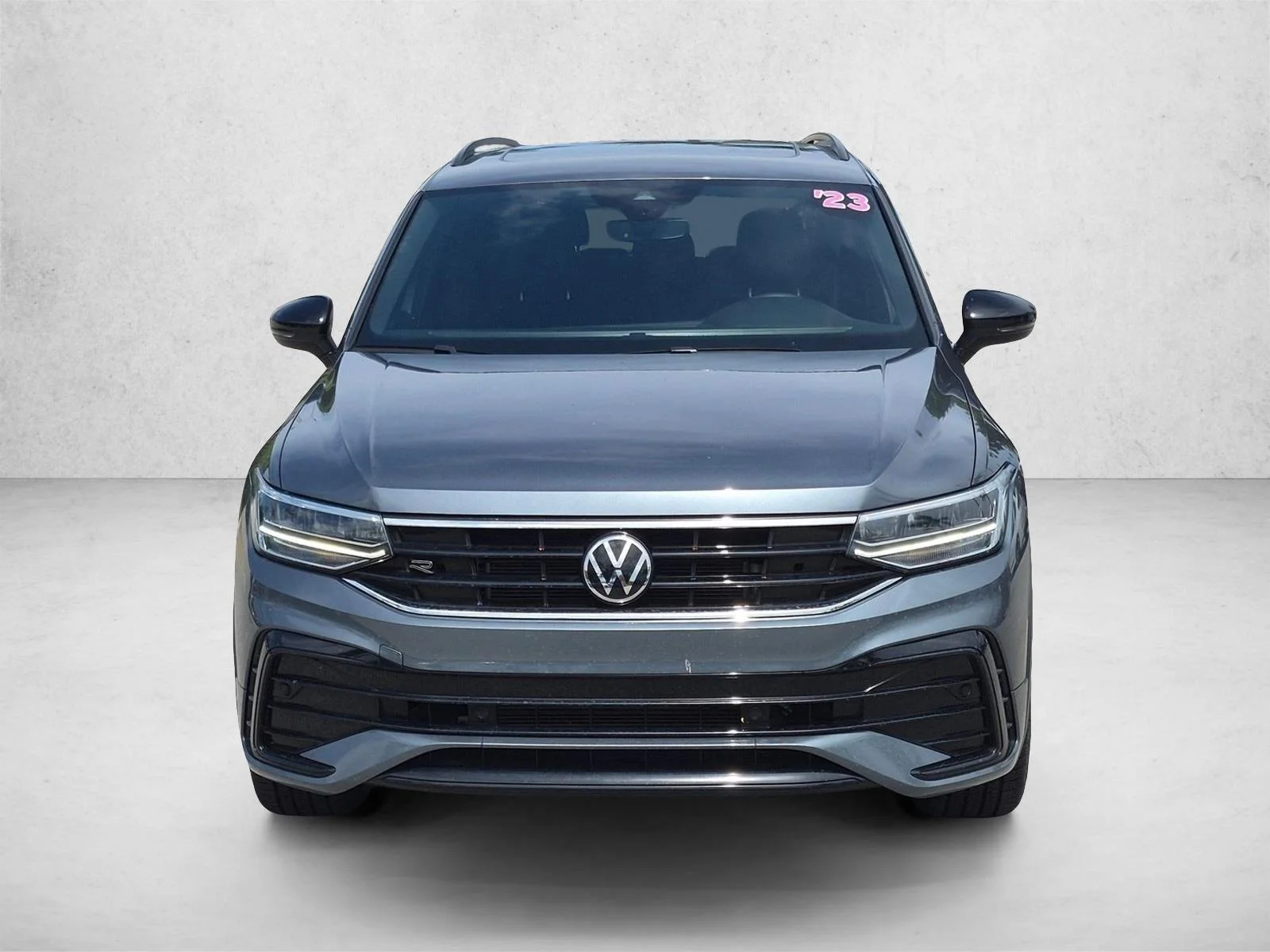 Used 2023 Platinum Gray Metallic Volkswagen SE R-Line Black image 2