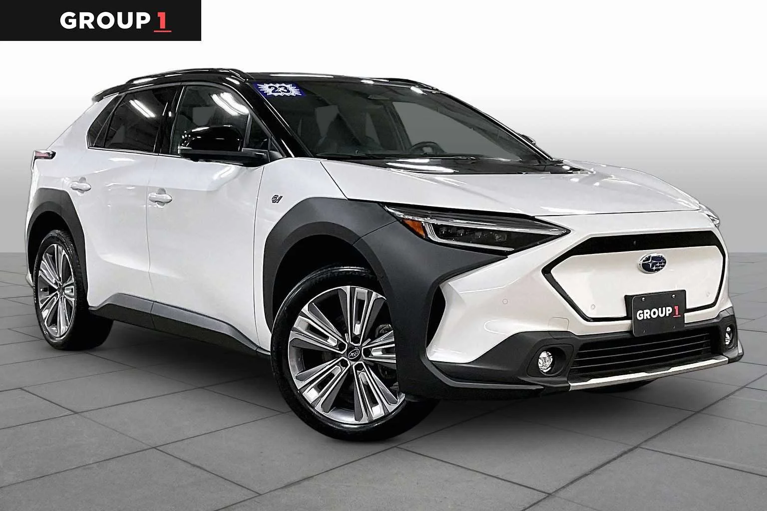 Certified Used 2023 Cosmic White Pearl 2-Tone Subaru Touring image 2