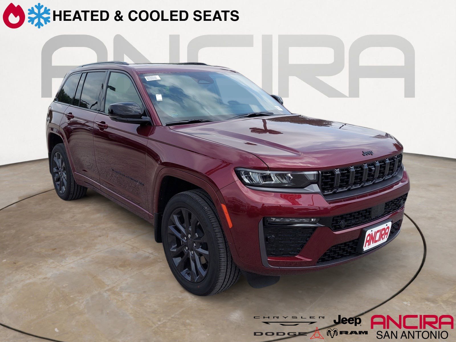 New 2026 Velvet Red Pearlcoat Jeep Limited Reserve image 1