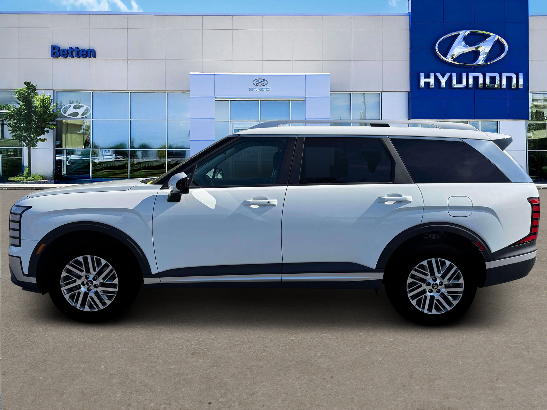 New 2026 White Hyundai SEL AWD image 3