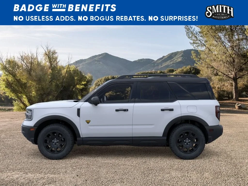 New 2026 Space White Metallic Ford Badlands® image 4