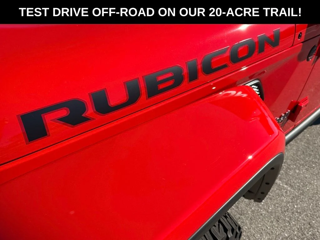 New 2026 Firecracker Red Clear-Coat Exterior Paint Jeep Rubicon image 33
