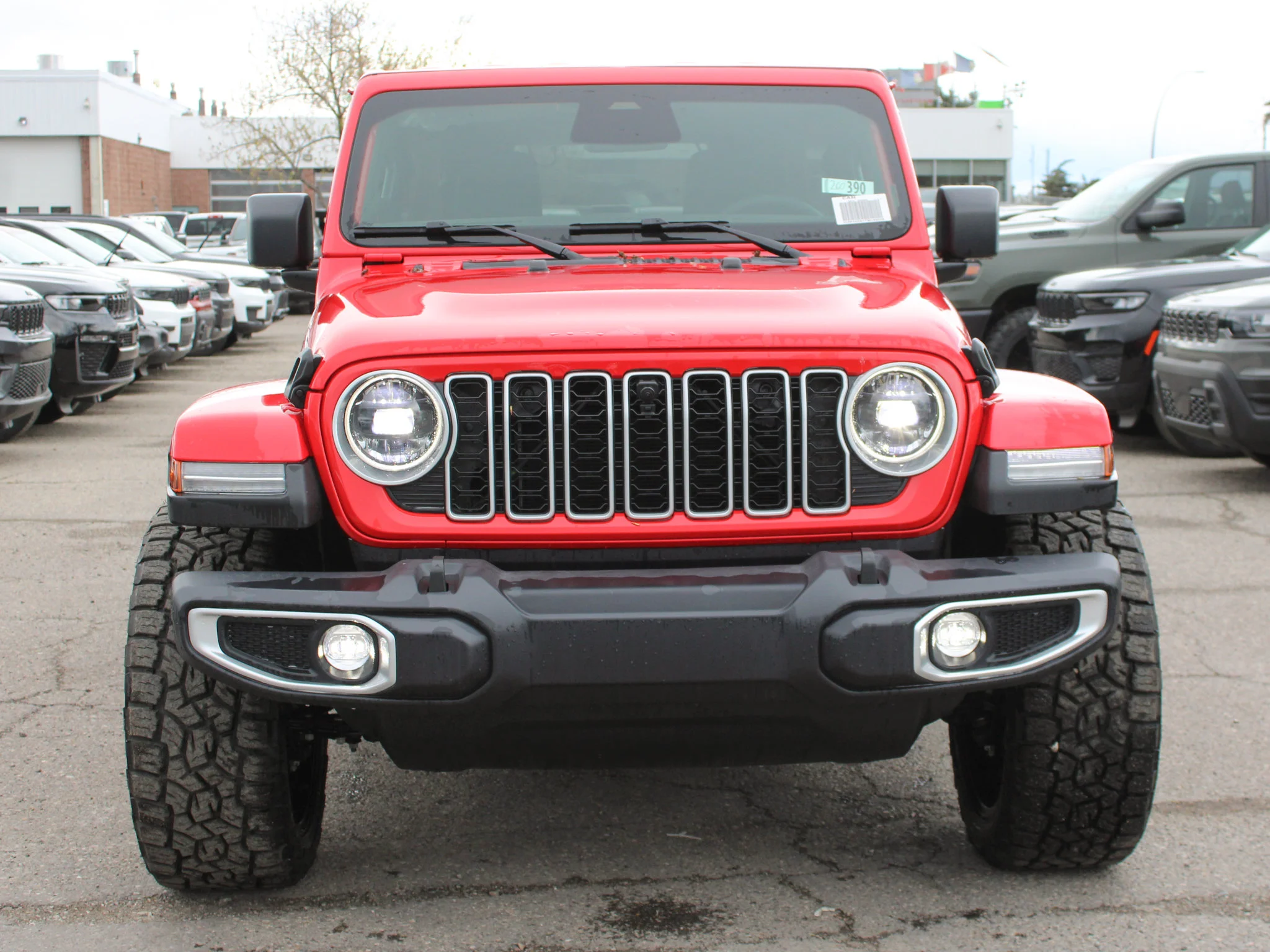 New 2026 Red Jeep Sahara* 4 Door 4x4, 22 Inch Fuel Wheels, 33 Inch Toyos image 9