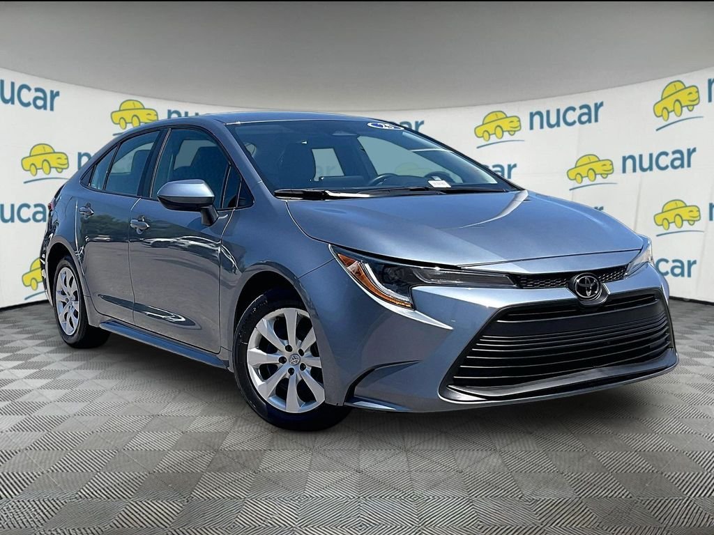Certified Used 2025 Blue Toyota LE image 1