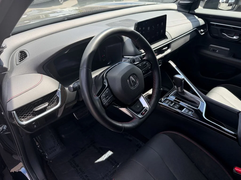 Used 2025 Crystal Black Pearl Acura AWD A-SPEC Advance image 12
