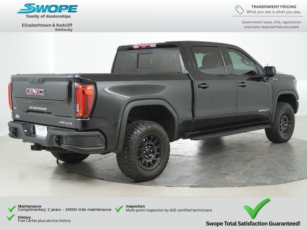 Used 2024 Onyx Black GMC AT4X image 4