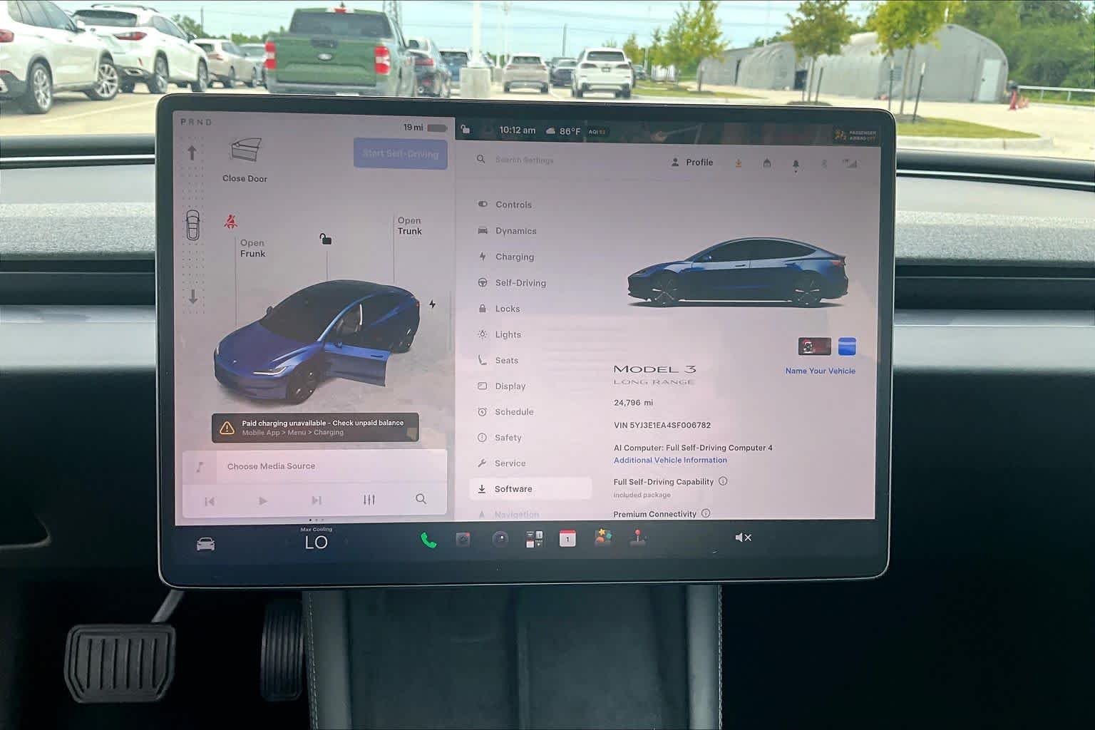 Used 2025 Deep Blue Metallic Tesla Long Range image 31