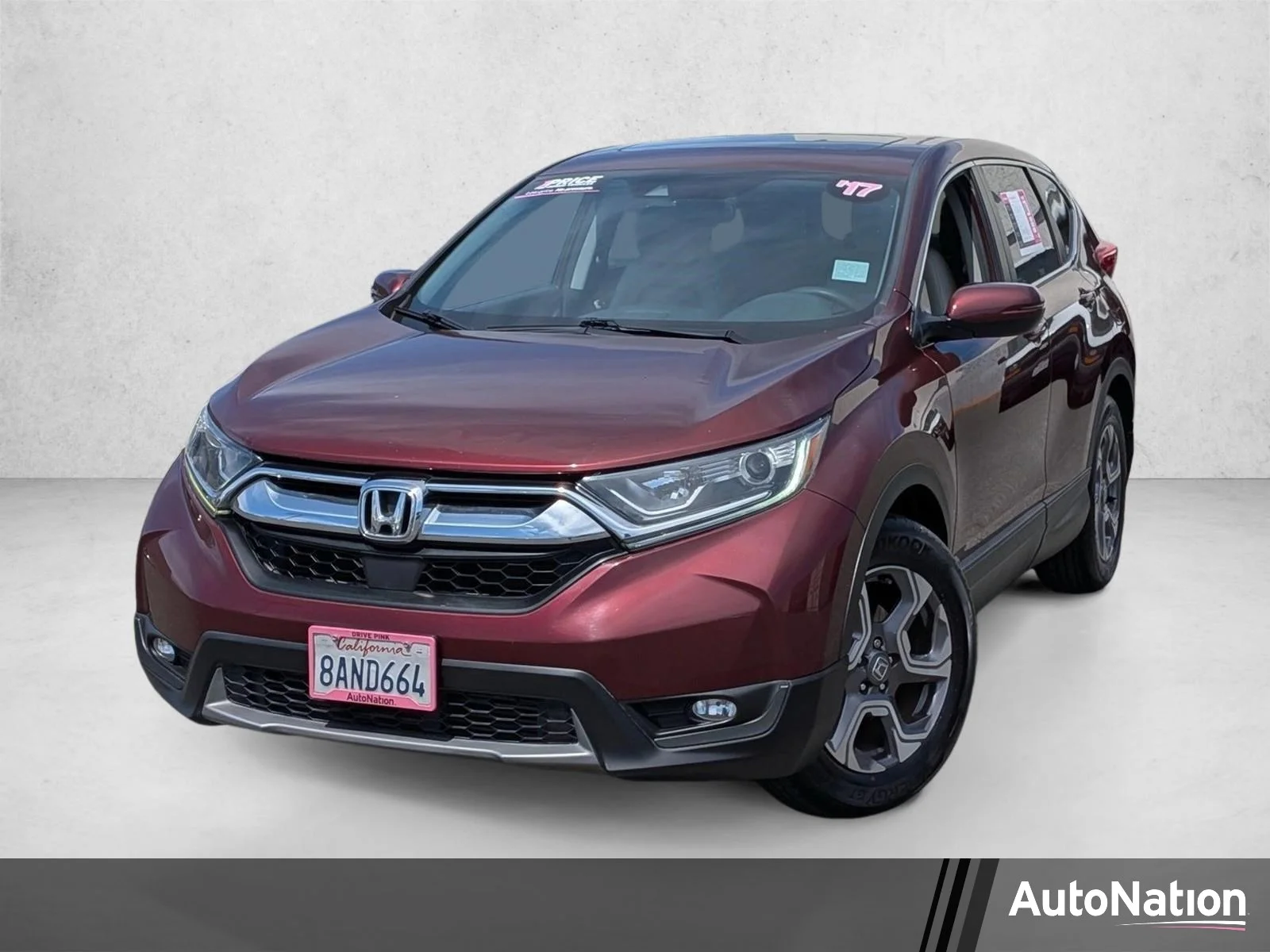 Used 2017 Basque Red Pearl Ii Honda EX image 1