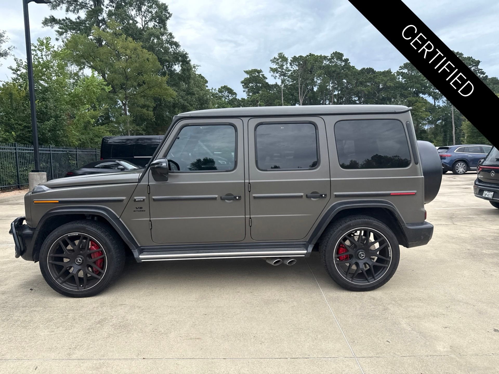 Certified Used 2023 MANUFAKTUR dark olive Green magno Mercedes-Benz G 63 AMG® image 7