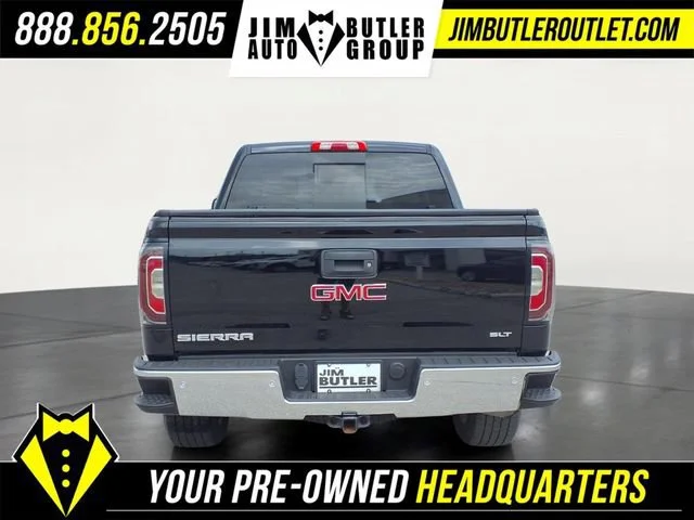 Used 2018 ONYX BLACK GMC SLT image 18