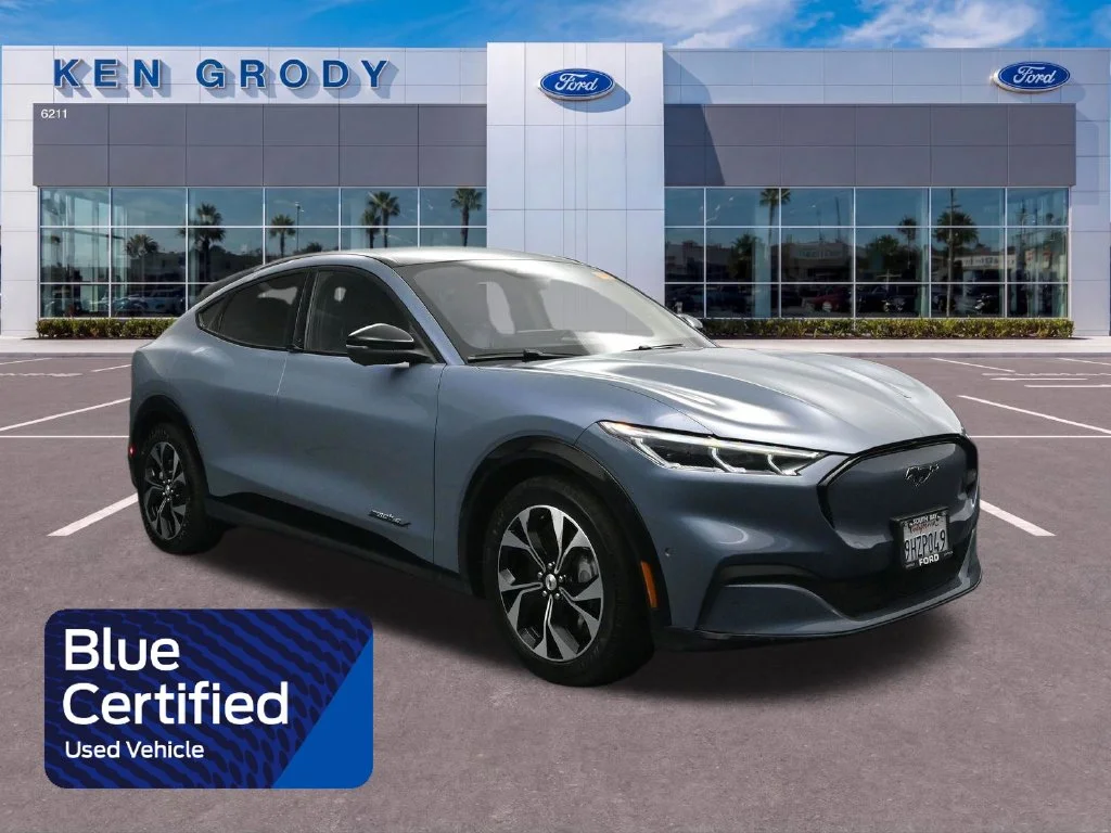 Certified Used 2023 Blue Ford Premium image 1
