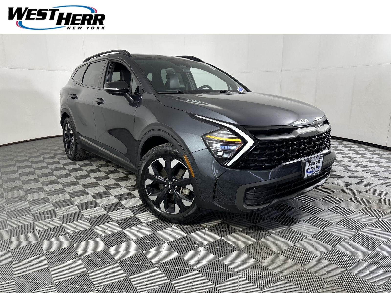 Used 2024 Gravity Gray Kia X-Line image 1