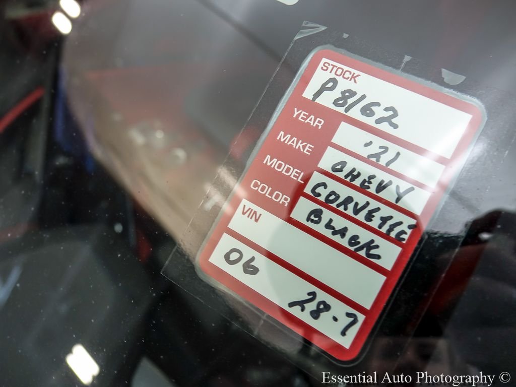 Used 2021 Black Chevrolet Stingray image 25