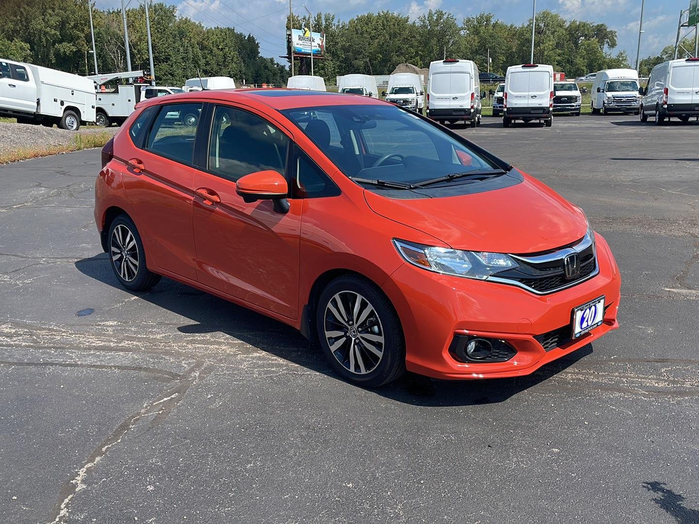 Used 2020 Orange Fury Honda EX image 7