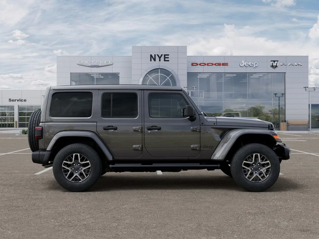 New 2025 Granite Crystal Metallic Clear-Coat Exterior Paint Jeep Sahara image 22