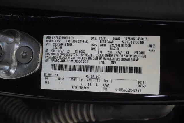 Used 2021 BLUE Ford SEL image 35