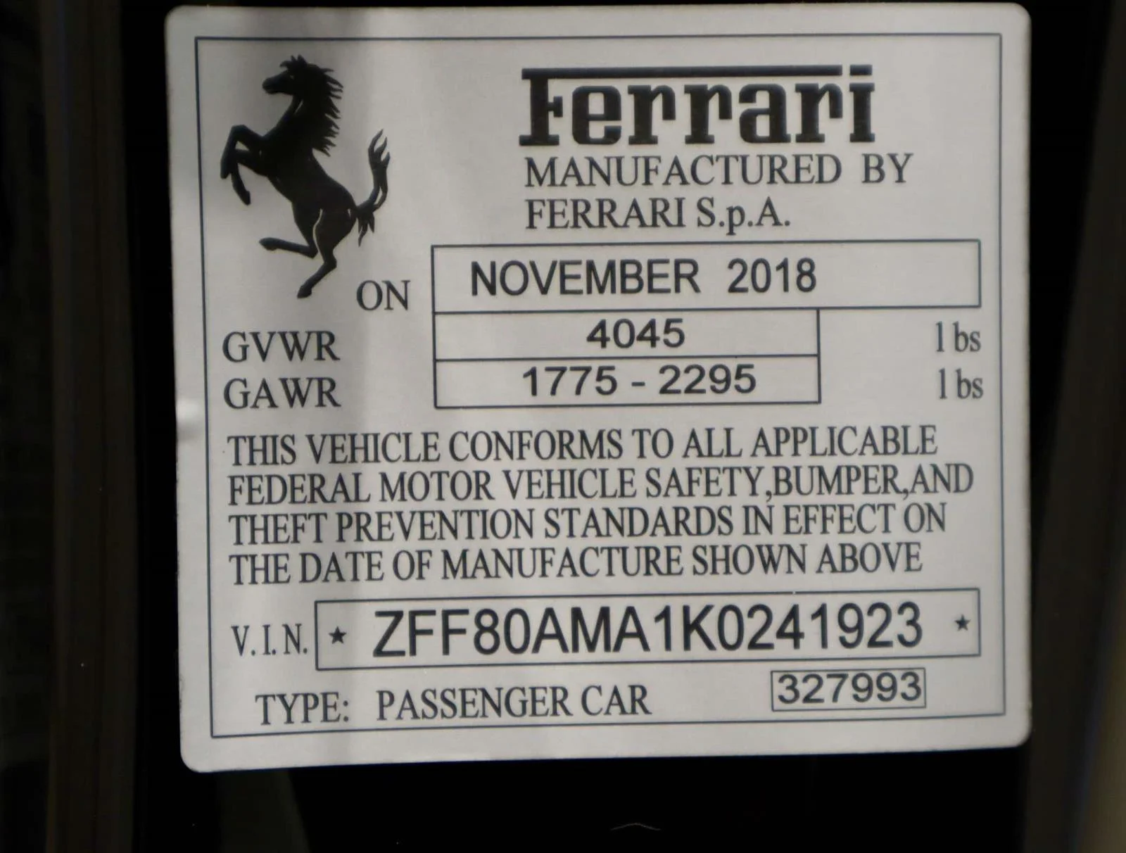 Used 2019 Black Ferrari Convertible image 39