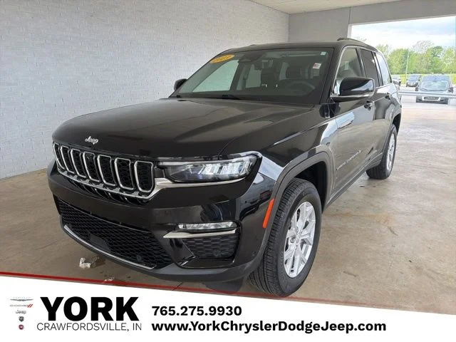 Used 2023 Black Jeep Limited image 1