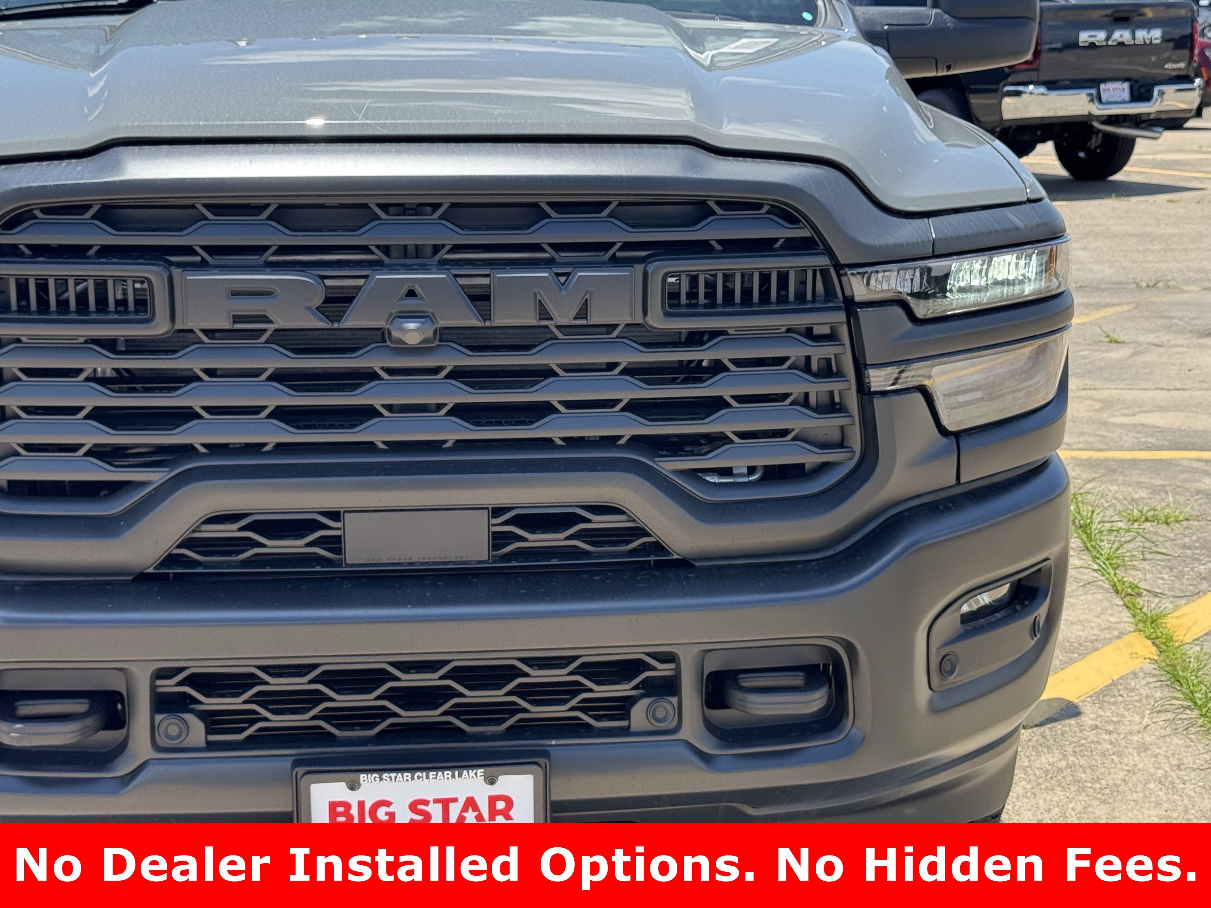 New 2026 Ceramic Gray Clear-Coat Exterior Paint RAM Tradesman image 4