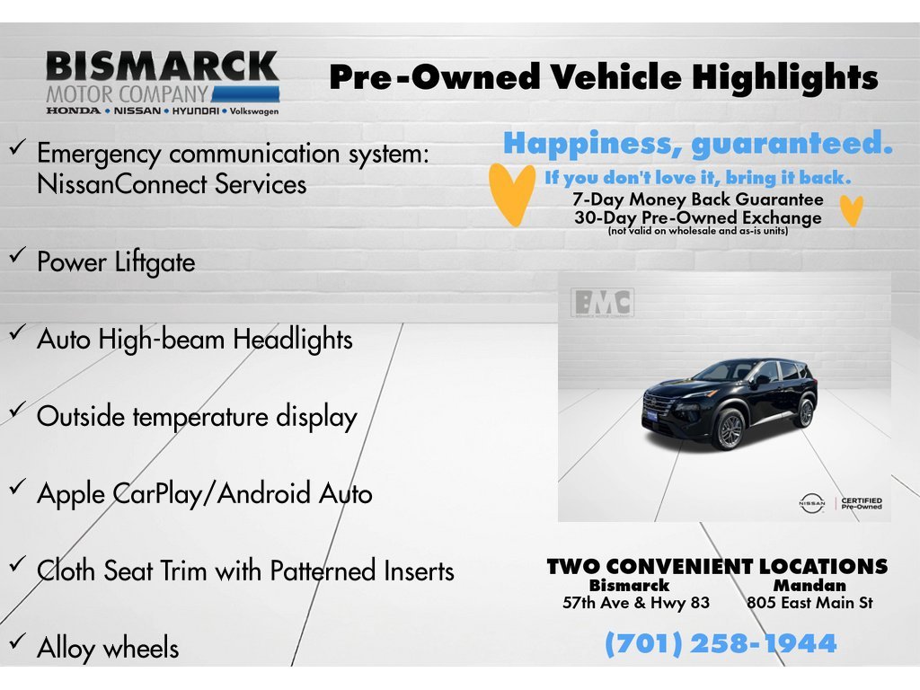 Certified Used 2026 Black Nissan SV image 5