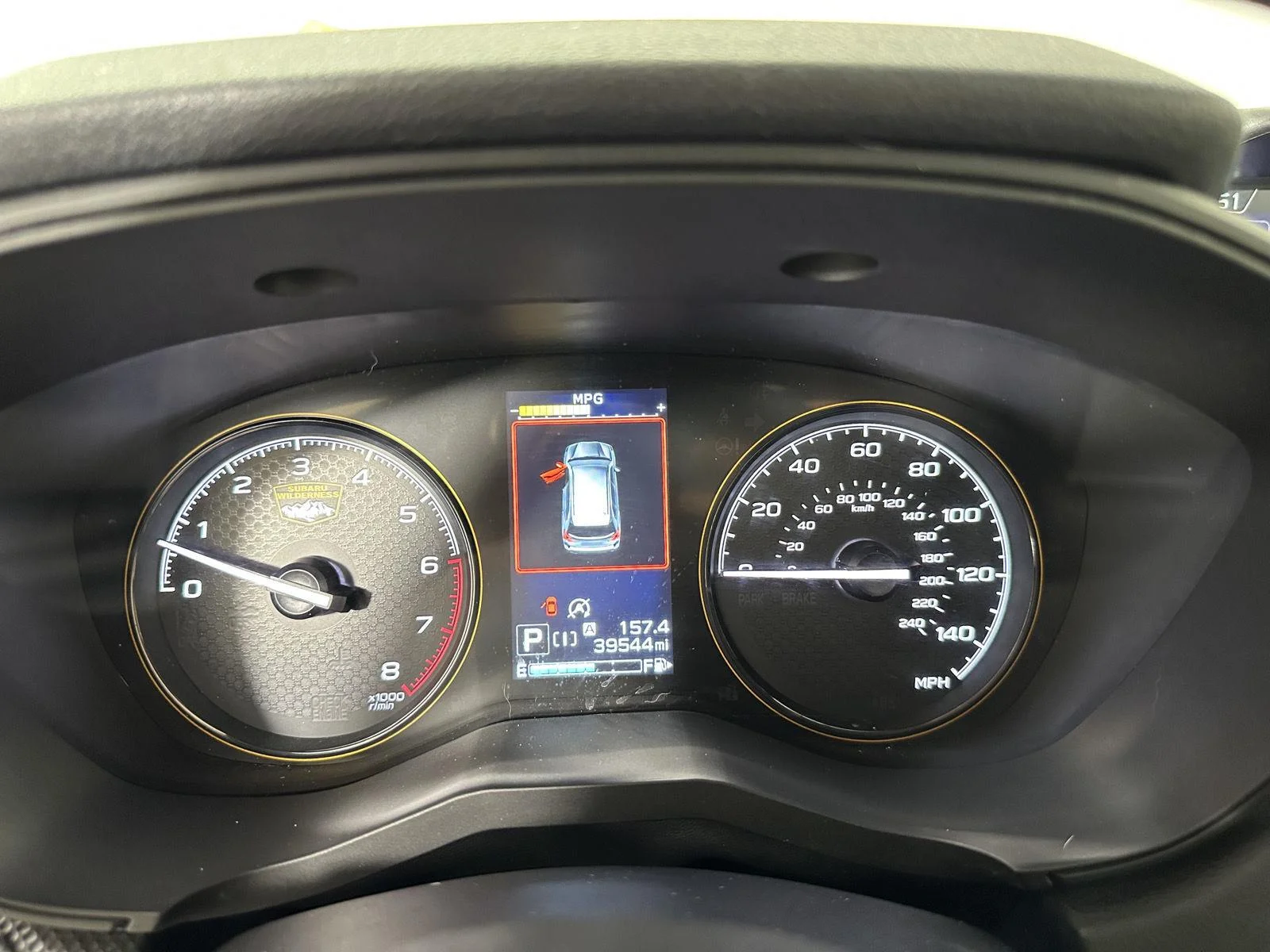 Used 2024 Geyser Blue Subaru Wilderness image 12