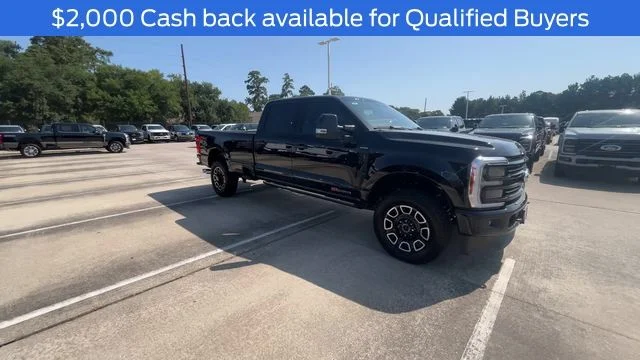 New 2026 Agate Black Metallic Ford Platinum image 2