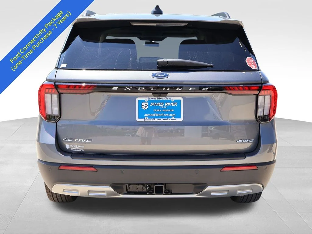 New 2026 Carbonized Gray Metallic Ford Active image 4