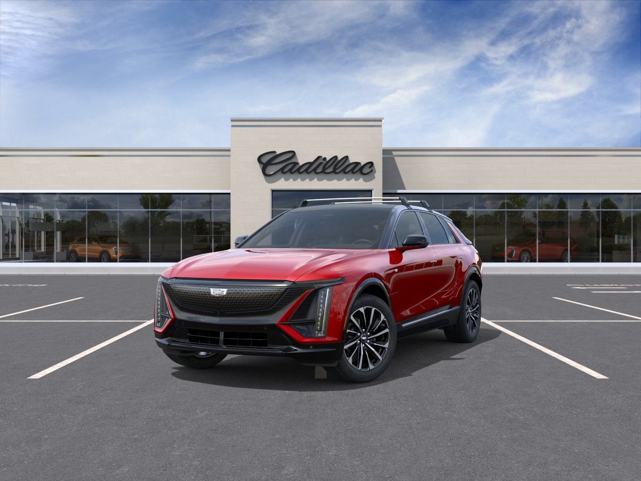 New 2026 Radiant Red Tintcoat Cadillac Sport image 8
