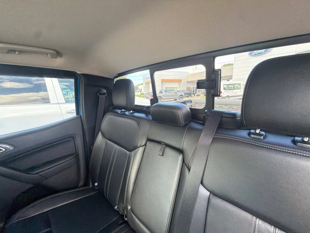 Used 2021 Blue Ford Lariat image 14